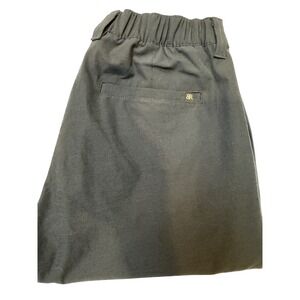 Banana Republic Mens Core Temp Golf Shorts Charcoal Gray Elastic Back Size 30